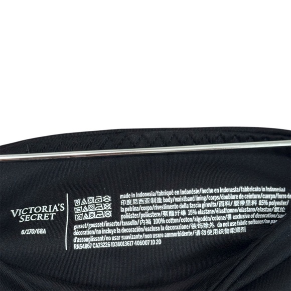 Victorias Secret Black Leggings Medium 26" Inseam Pockets VS Womens Victoria's - Picture 6 of 8
